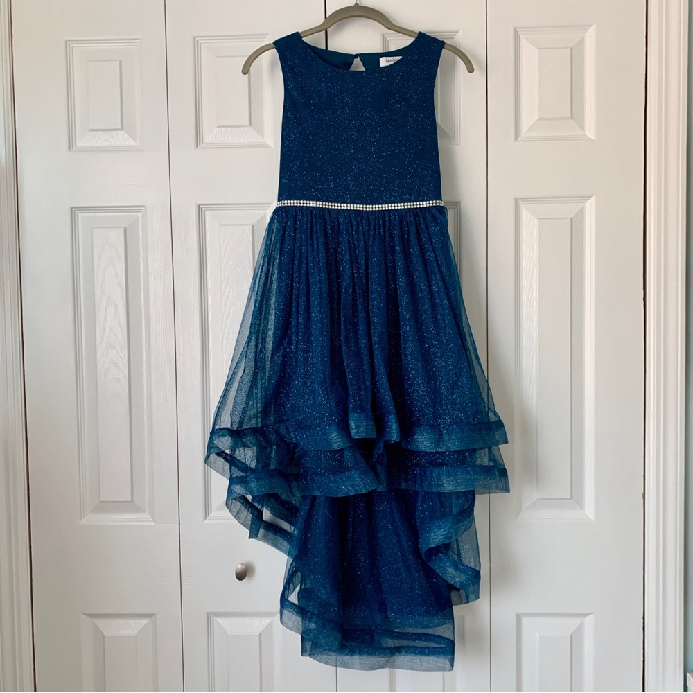 Girls Speechless Rhinestone Glitter Dress
